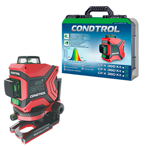 CONDTROL GFX 360-3 Kit  — livella-laser